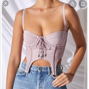 Oh Polly corset crop top